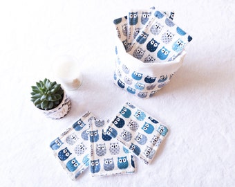 Washable and reusable wipes made of cotton and bamboo sponge / Makeup remover or for baby toilet / zero waste / ecological