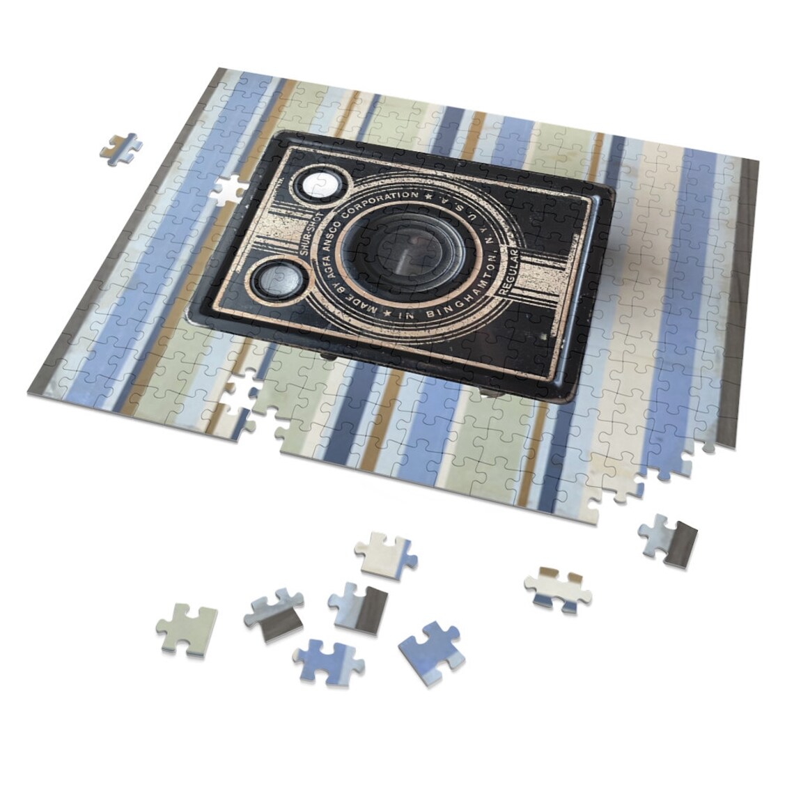 Photo Puzzle Vintage Camera Puzzle Camera Collector Gift Etsy UK