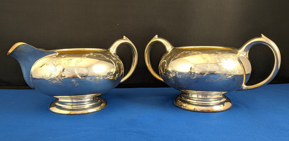Birks Tea Coffee Set 6pc regency Plate / Silver Etsy Canada