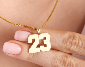Sport number necklace , Number Year Necklace , Sport Men Jewelry , Baseball  , Personalized Jewelry ,Christmas gift , Gift for her