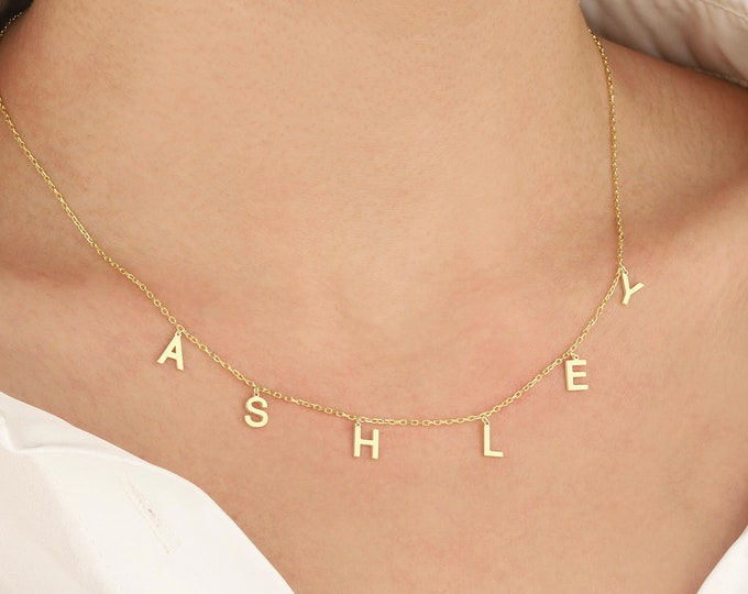 Best Name Necklace , Name Necklace  , Personalized Jewelry , Personalized Gifts , New Mom Necklace , Gold Necklaces , Name necklaces , Gift