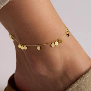 Dainty Anklet , Chain Anklet , Silver Anklet , Dainty Anklet, Minimalist Anklet , Summer Anklet, Anklet Bracelet, Jewelry Set, Foot jewelry
