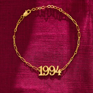 Änglanummerarmband, 111, 222, 333, 444, 555, 666, 777, 888 999, Lyckonummerarmband, Nummerarmband, Mors dag-present, Present till henne bild 9
