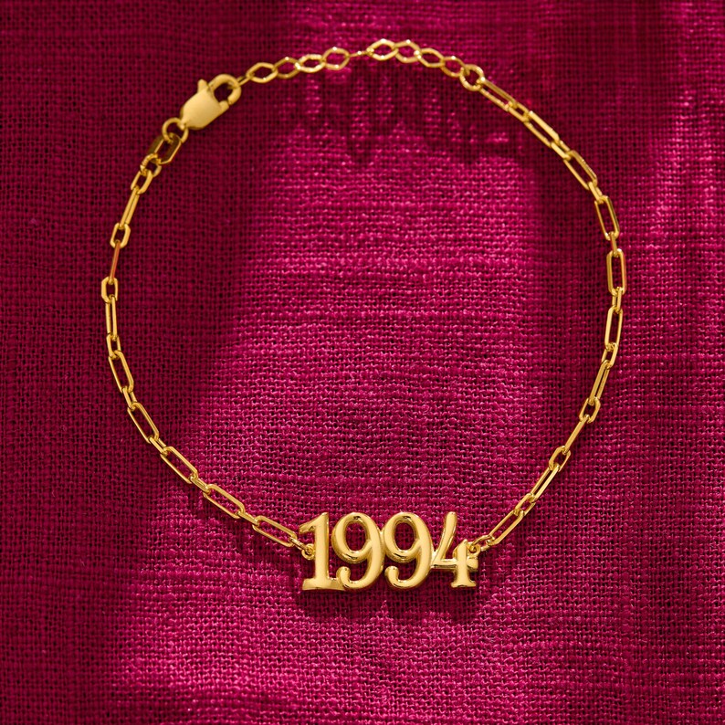 Änglanummerarmband, 111, 222, 333, 444, 555, 666, 777, 888 999, Lyckonummerarmband, Nummerarmband, Mors dag-present, Present till henne bild 9