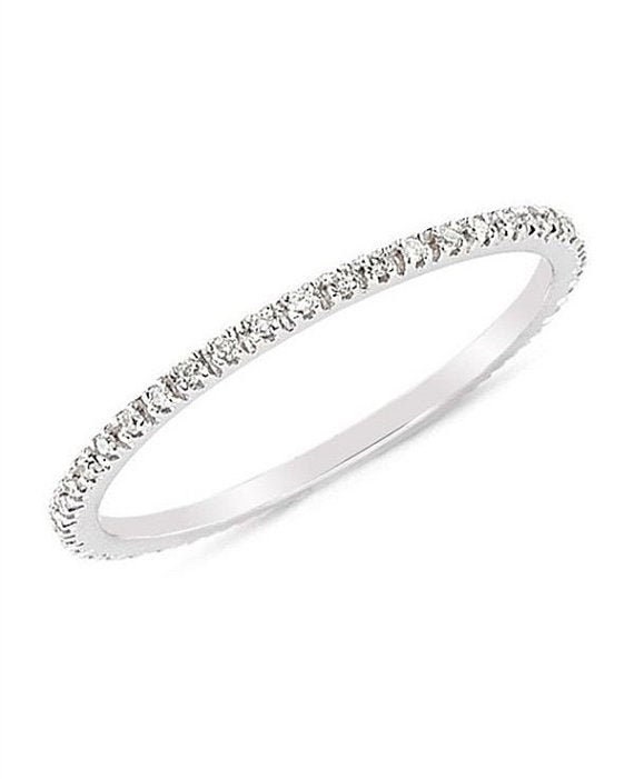 Full Eternity Ring Gold Ring Cheap Wedding Ring Engagement Ring