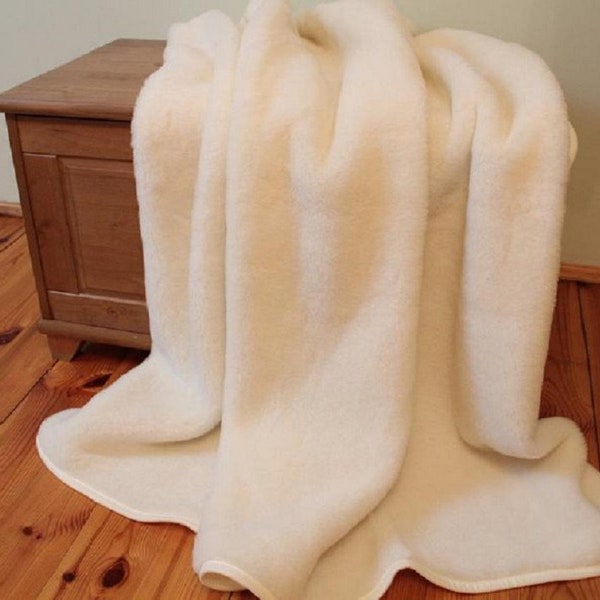 Merino Wool Blanket Etsy