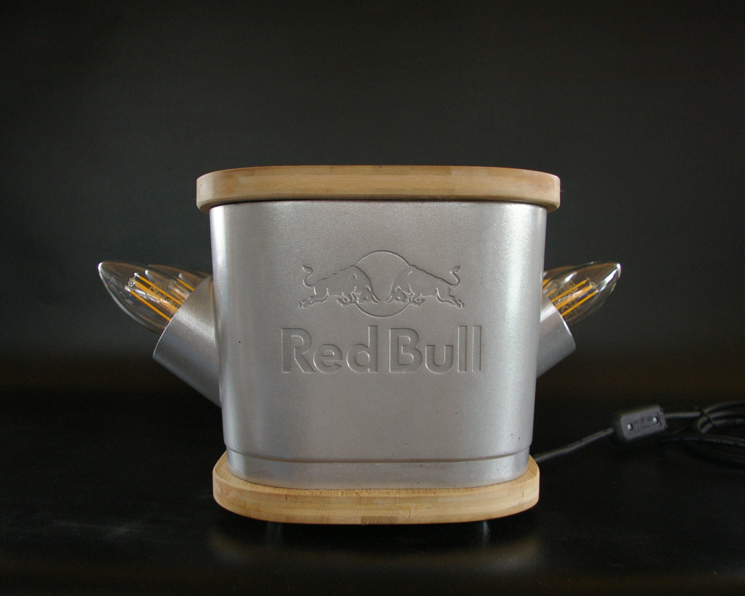 Red Bull Cooler Engine Lamp Etsy
