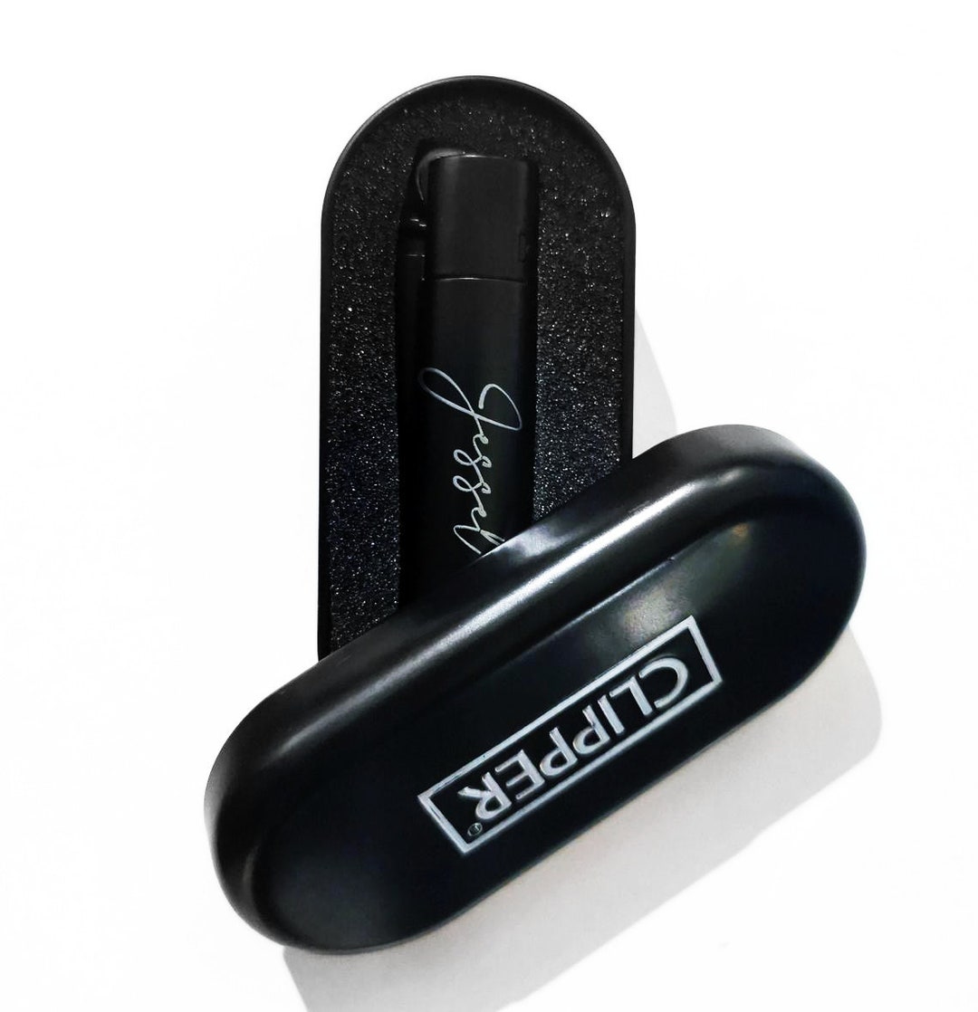 Personalised Black or Red Clipper Lighters for Him / Her Etsy UK