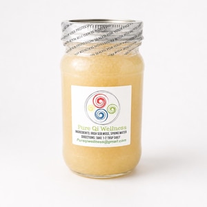 16oz* 100% Organic Wild-Crafted Irish Sea Moss Gel Sealed and MADE TO ORDER by Naturopathic Doctor!! Free Shipping!