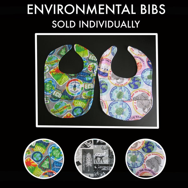 Environmental Bib l Eco Friendly Baby l Environmental Baby Shower l Zero Waste Baby l Eco Friendly Baby Shower l Zero Waste Baby Gift