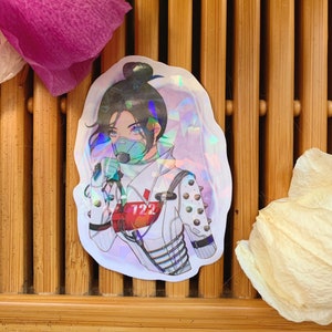 Apex: Wraith Quarantine 722 Broken Glass Sticker