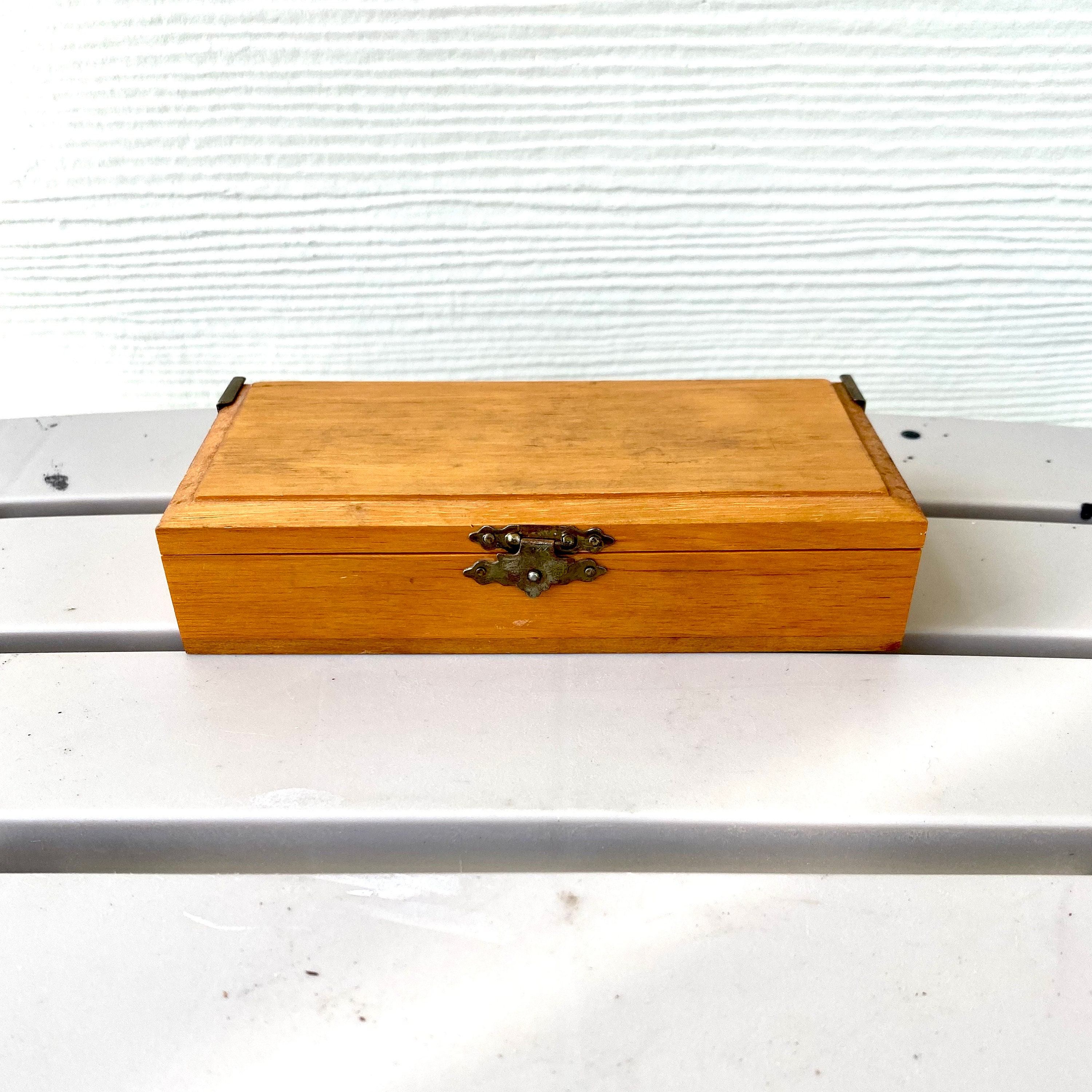 Woodline Works Box with Hinged Lid