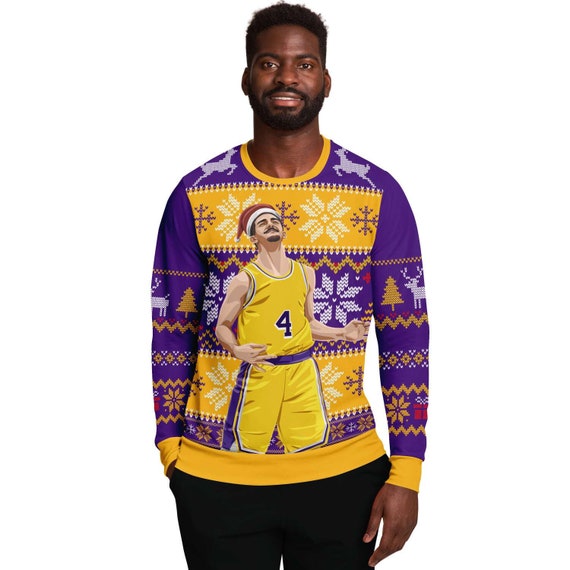 lakers christmas jumper