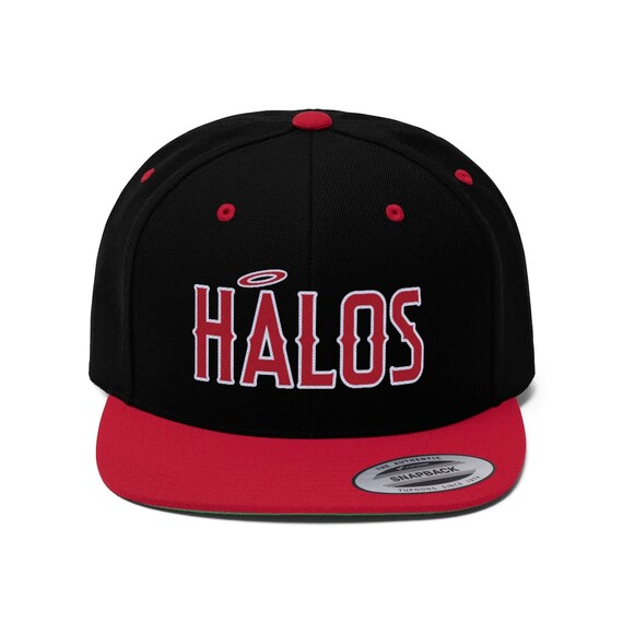 HALOS Unisex Flat Bill Snapback Hat 