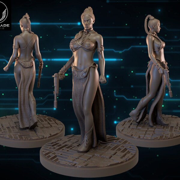 Leia proxy - Star Wars Legion / Shatterpoint compatible - Warblade Studio