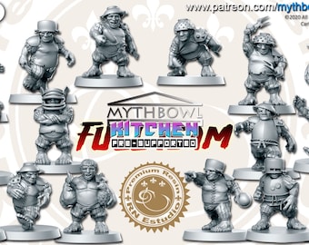 Halfling Kitchen Fantasy Football Team  - RN Studios Mythbowl