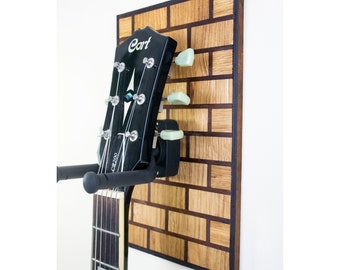 Guitar Holder, Custom Guitar Hanger, Guitar Hook, Guitar Wall Mount, Guitar Wall Hook, Guitar Holder Wall Mount, Guitar Mount