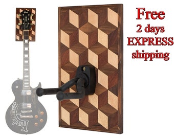 Guitar Holder, Custom Guitar Hanger, Guitar Hook, Guitar Wall Mount, Guitar Wall Hook, Guitar Holder Wall Mount, Guitar Mount