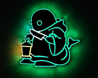 Tonberry LED Sign: Final Fantasy Inspired Neon Light