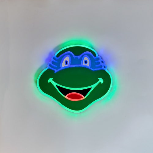 Teenage Mutant Ninja Turtles Wall Art / Turtle Room Decor / Etsy