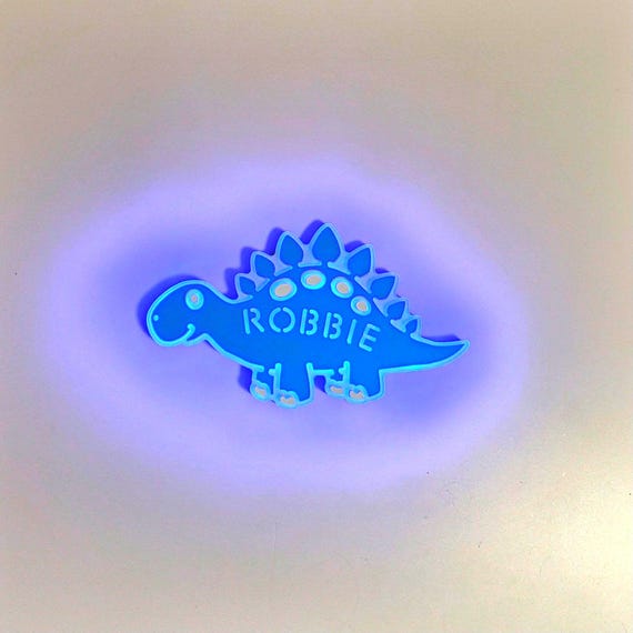 Stegosaurus LED Night Light: Dinosaur Room Decor