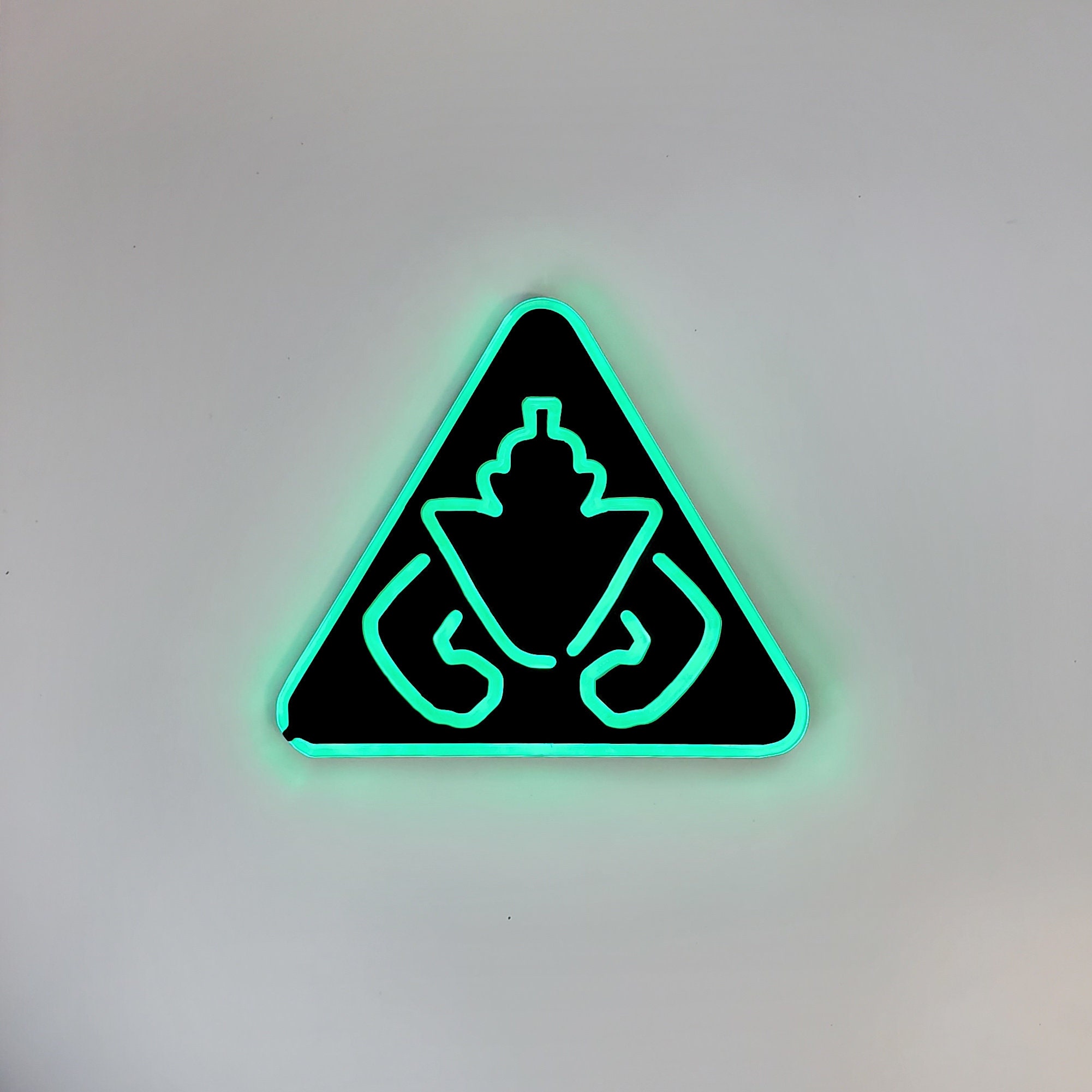 Insegna Al Neon Five Nights At Freddy's Montgomery Gator – Luce LED Dimmerabile USB, 23x37,8 Cm Per Camera Da Letto E Gameroom