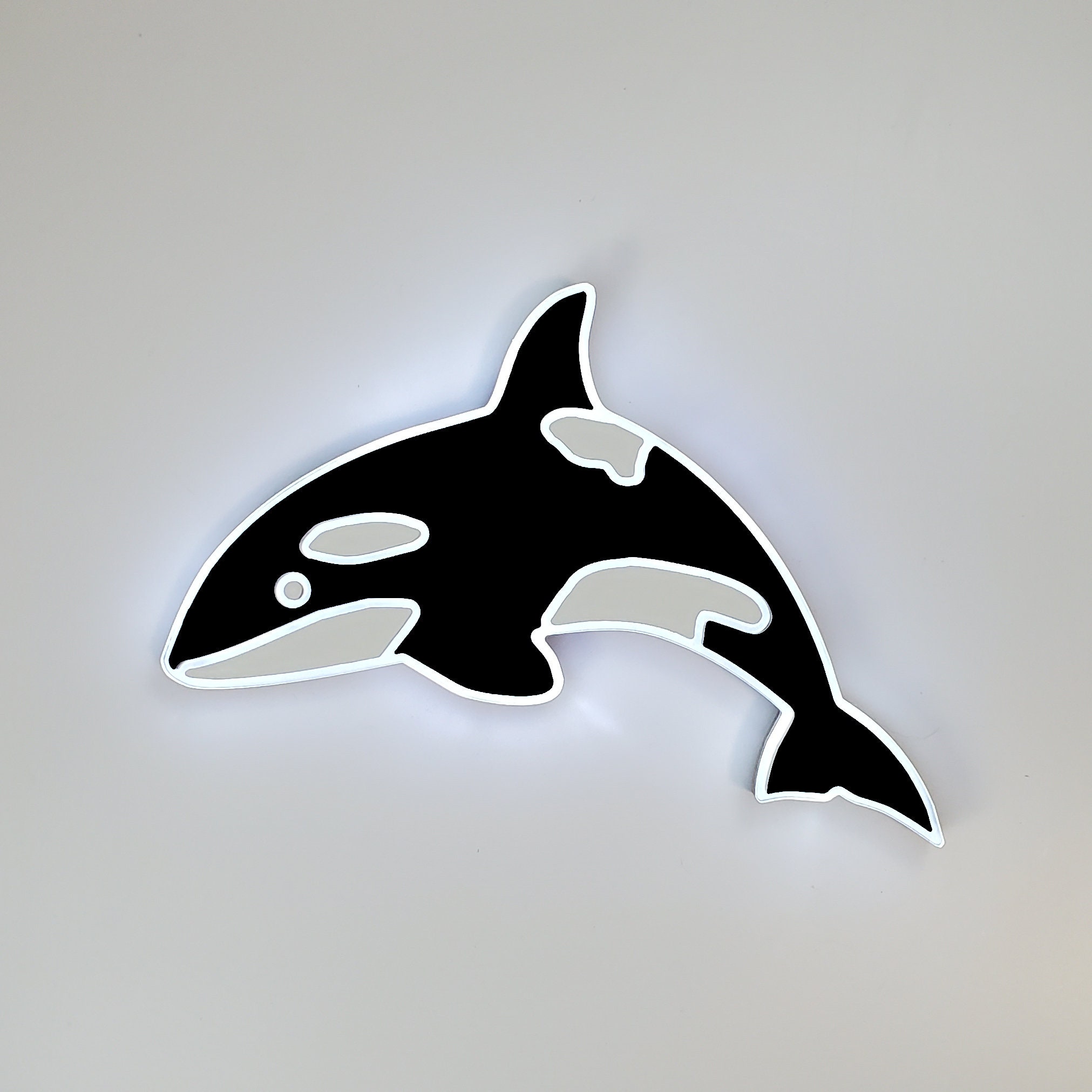 Killer Whale Led付き VFMNT Night Light Orca Killer Whale Print Nightlight for Adults