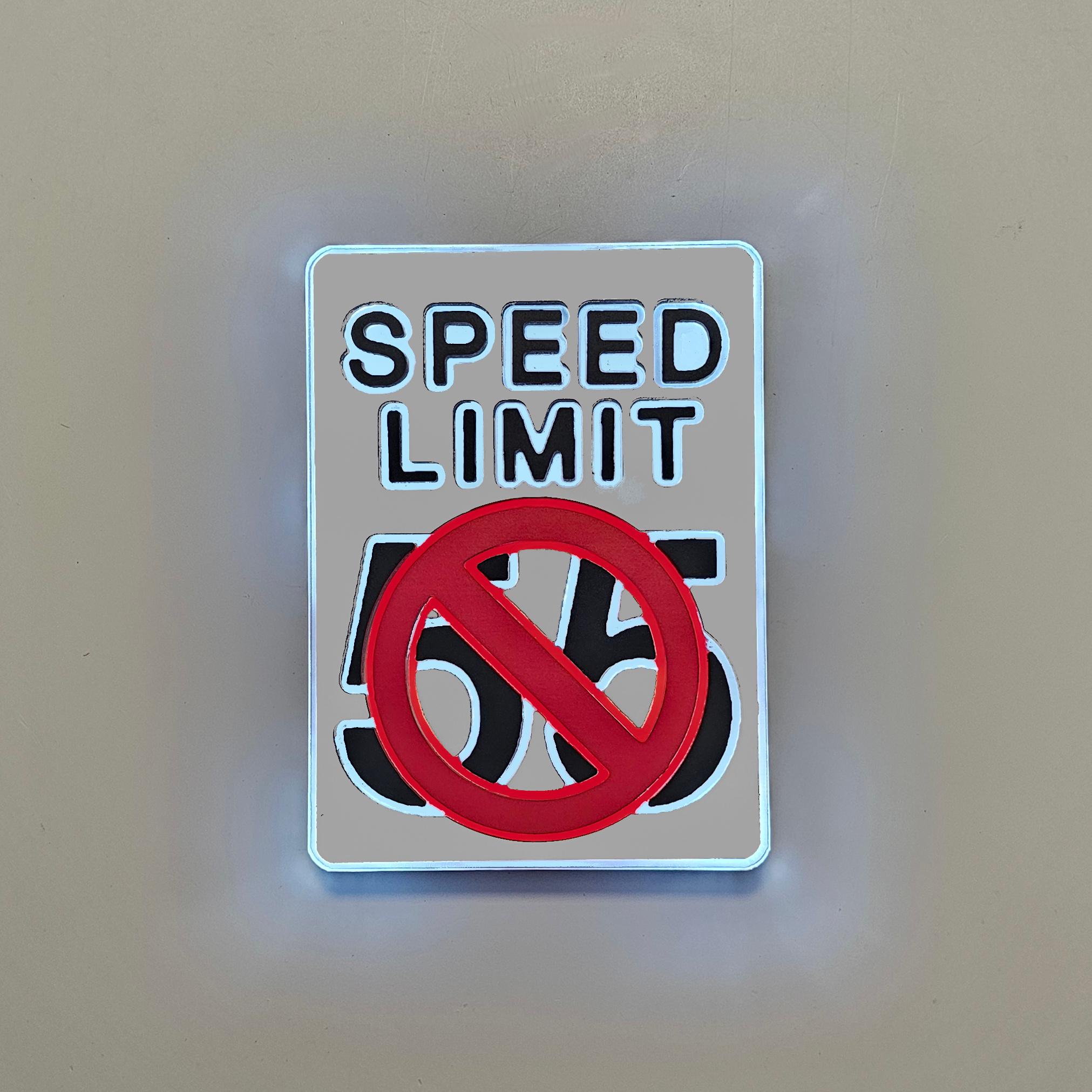 55 Speed Limit Sign - Etsy