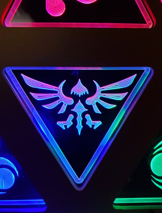 Triforce cheap neon light