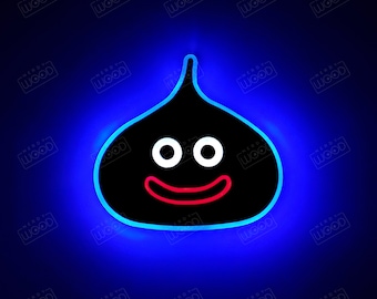 Slime LED Light Sign: Edge Lit RPG Decor