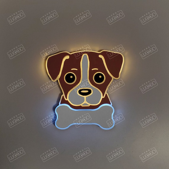 Jack russell sale lamp