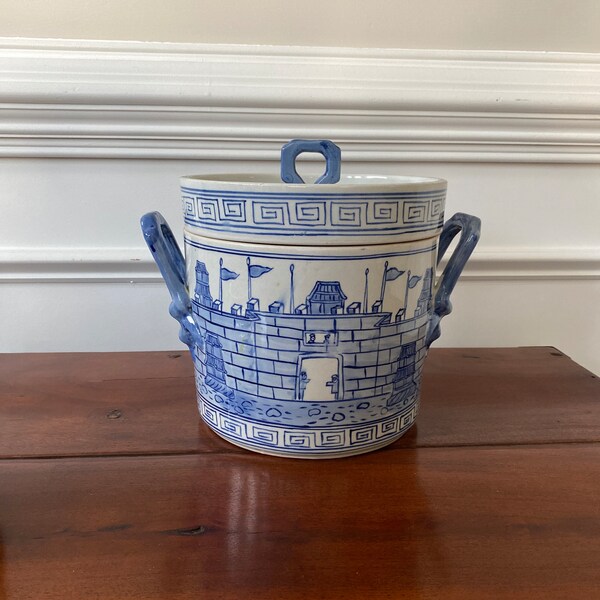 Ceramic Bucket With Lid Etsy