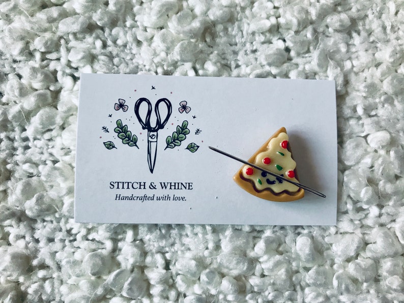 Pizza Needle Minder Needle Nanny Magnetic Needle Keep