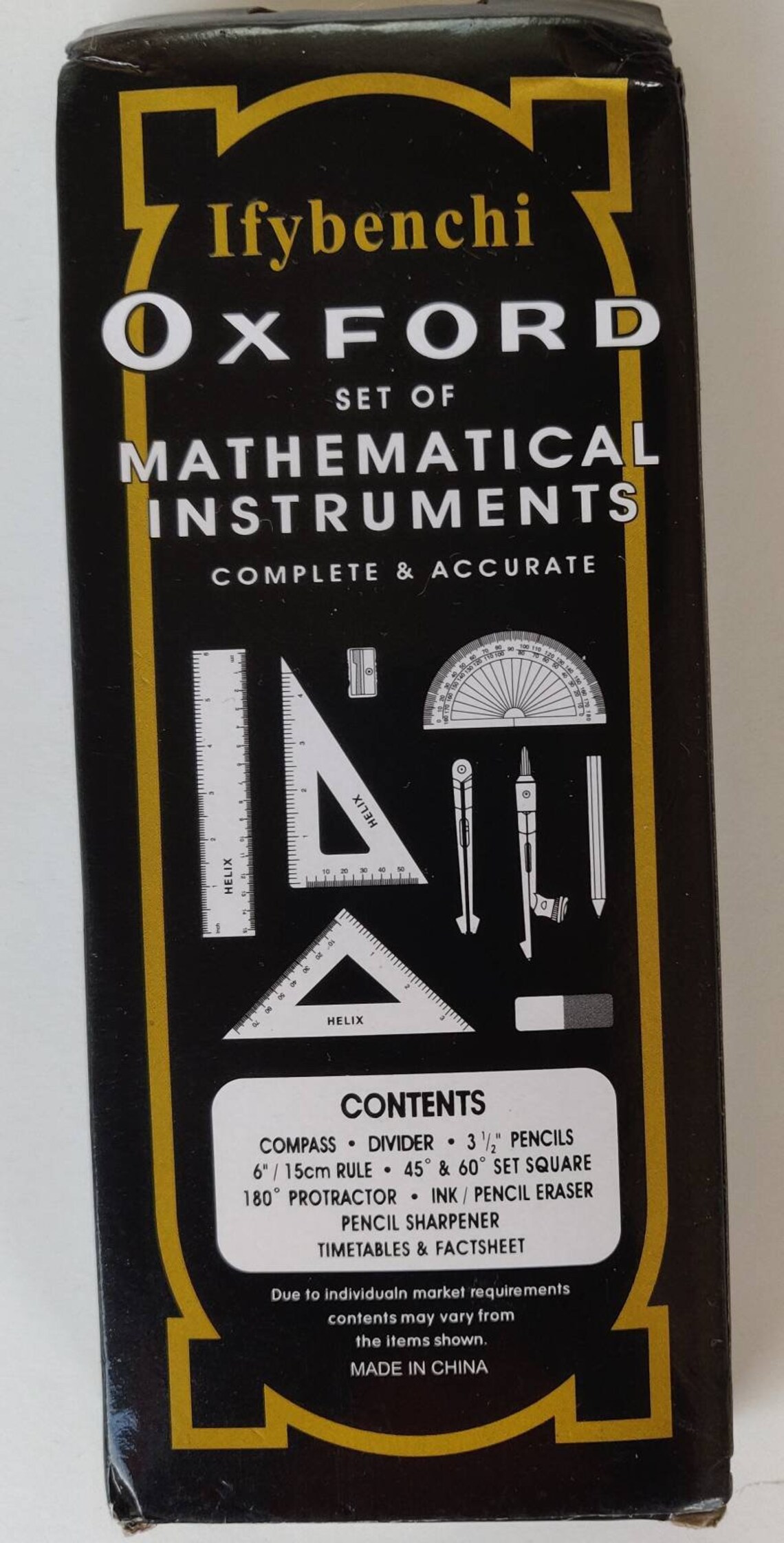 2 x Complete Geometry Mathematical Drawing Set Instruments Etsy