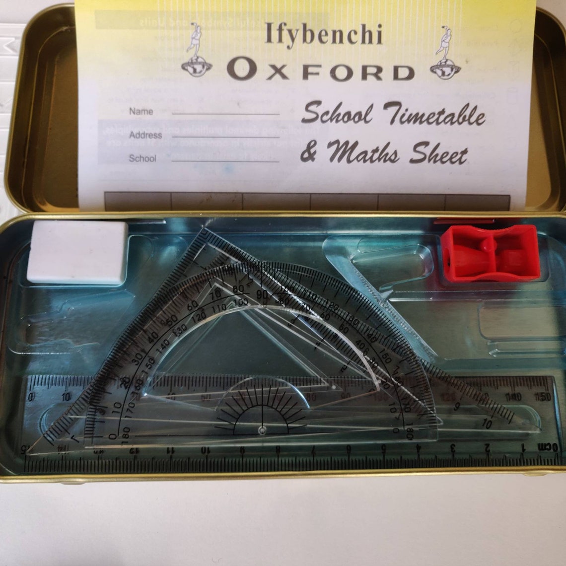 14 Pcs OXFORD COMPLETE Set of MATHEMATICAL Geometry Etsy