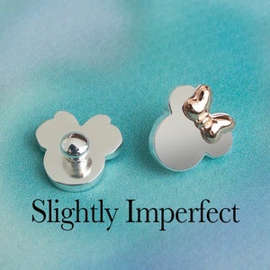 Slightly Imperfect Classic with a 3D Bow Band Charm