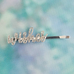 Wishes Rhinestone Hairpin, Hair Clip