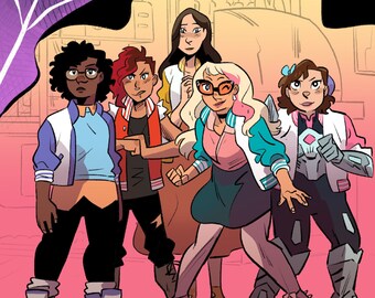 Sweet Little Resistance TPB - Magical Girl Coffee Shop Hangout Comic