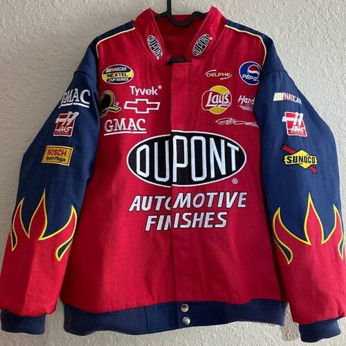 Nascar Jacket Budweiser Vintage Racing Jacket 90s Budweiser - Etsy