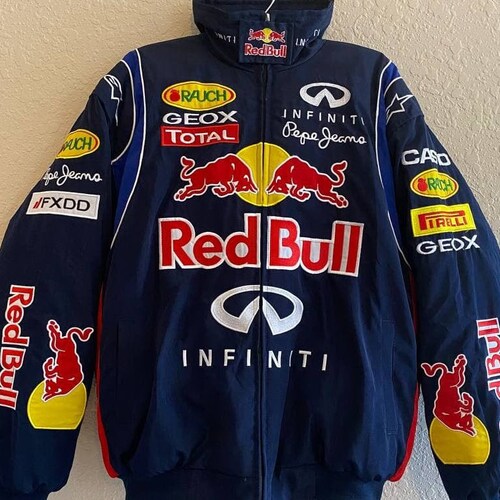 Nascar Jacket Red Bull Vintage Racing 