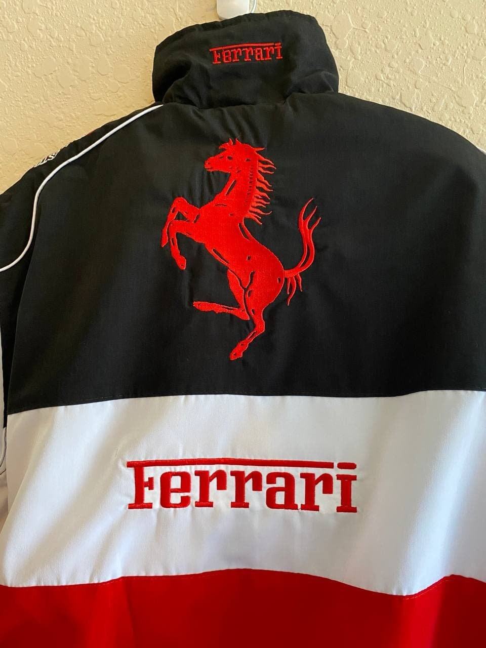 ferrari nascar jacket