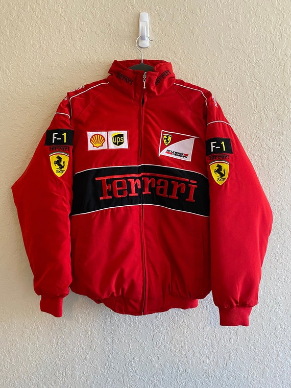 ferrari race jacket