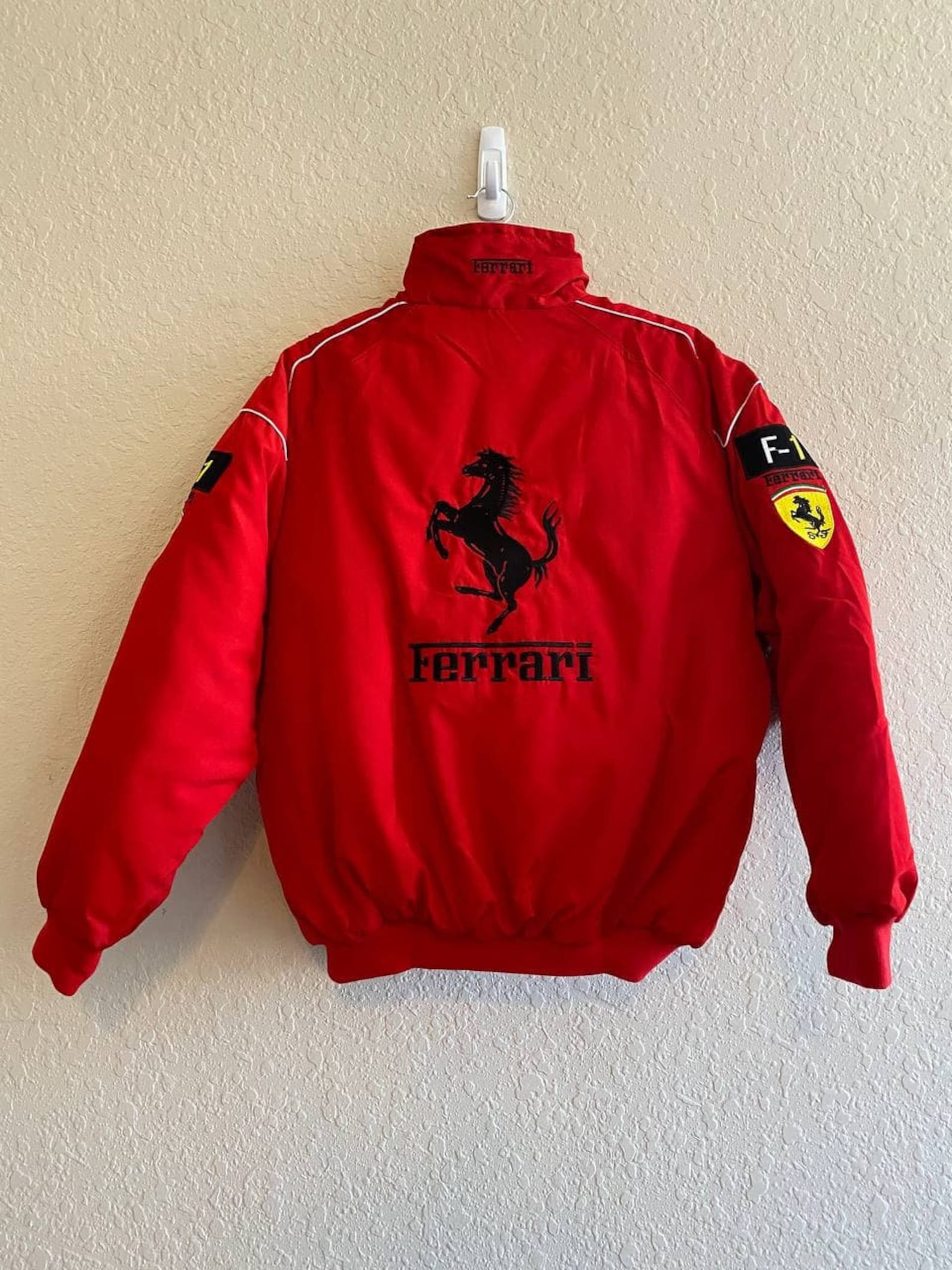 ferrari nascar jacket