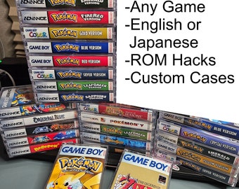 Game Cases for Gameboy, Gameboy Color, Gameboy Advance