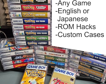 Game Cases for Gameboy, Gameboy Color, Gameboy Advance