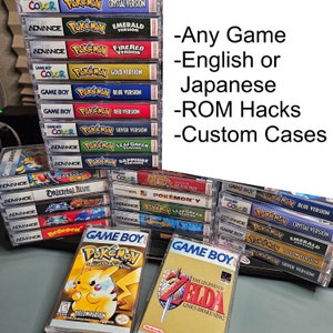 Game Cases for GB/GBC/GBA (please read description below)