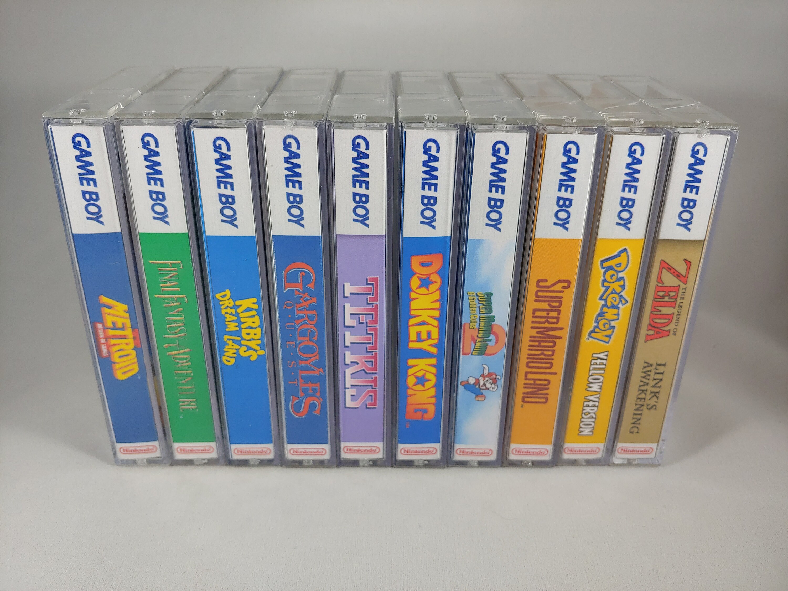 Retro Cassette Artwork Only Gameboy GBA GBC GB Advance Color Etsy