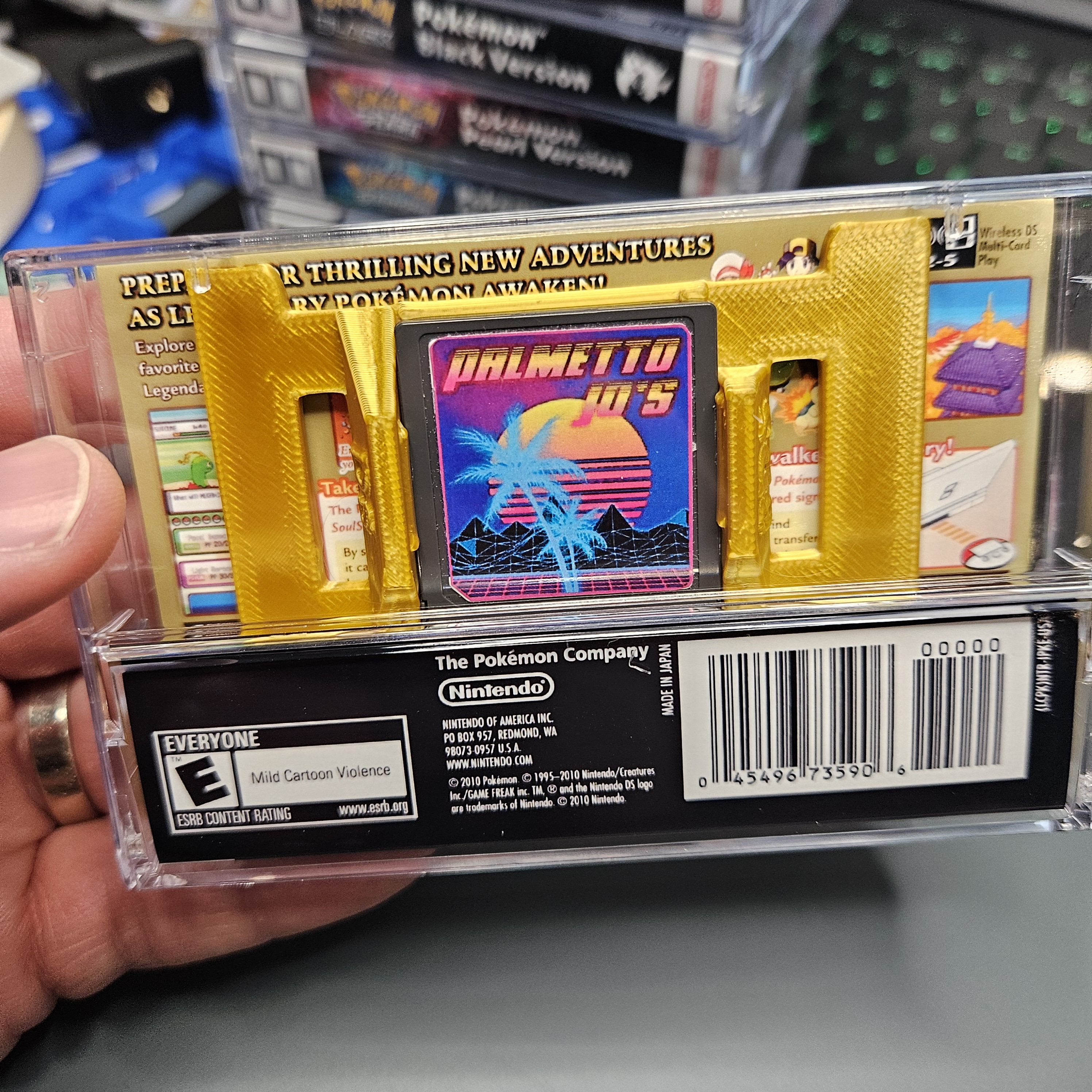 Pkmn DS ゲームケースセット - ホログラフィックコーティング