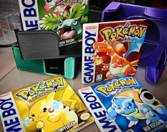 Pkmn Coaster Set with storage caddy - set of 4 ceramic coasters