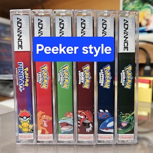 Game Cases for GB/GBC/ModRetro Chromatic/GBA (please read description below) image 11